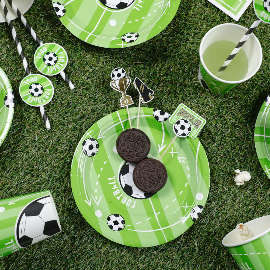 Lėkštutės futbolas (6 vnt. /18 cm)