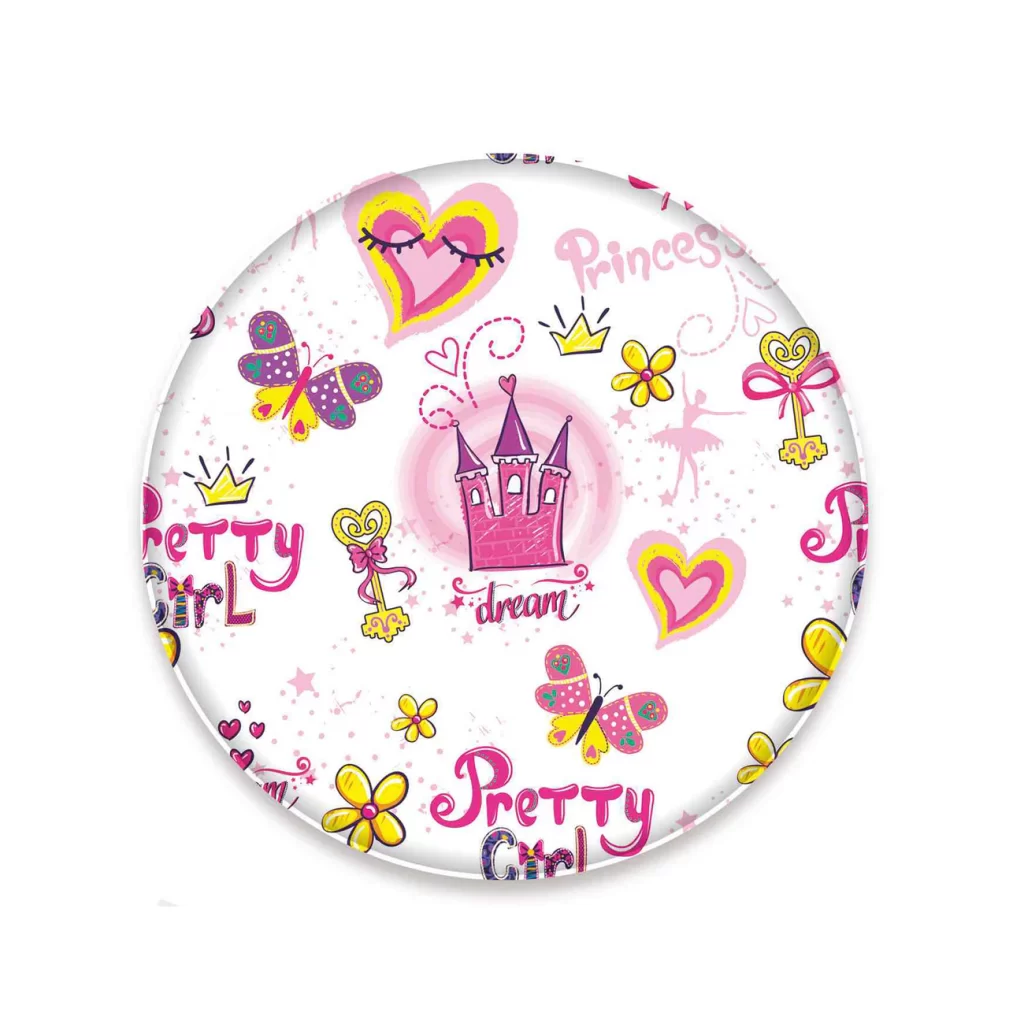 Lėkštutės princesė (6 vnt./23 cm)