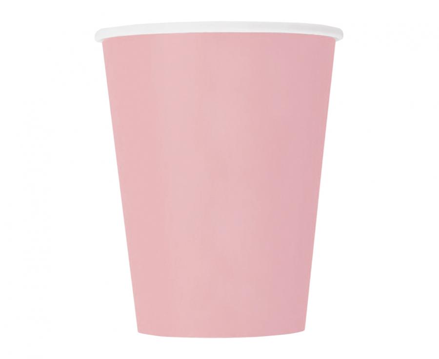 Puodeliai rausvi (8vnt./270ml)