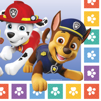 Serveteles-Paw-patrol-16-vnt.33x33cm