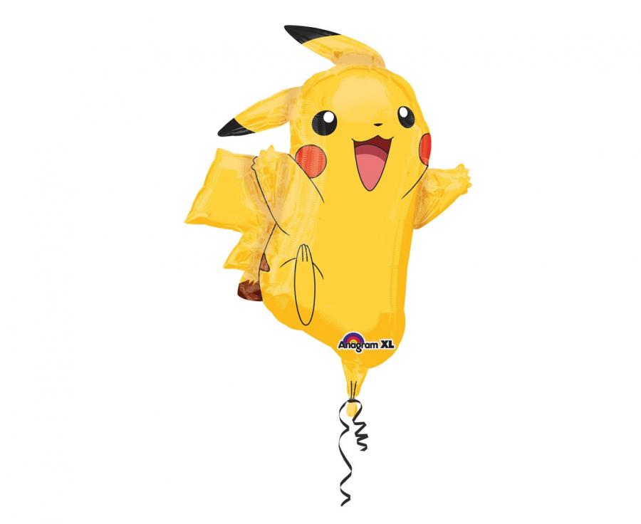 Folinis balionas Pikachu (62×78 cm)