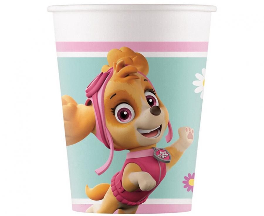 Puodeliai Paw Patrol Skye ( 8vnt./ 200ml )